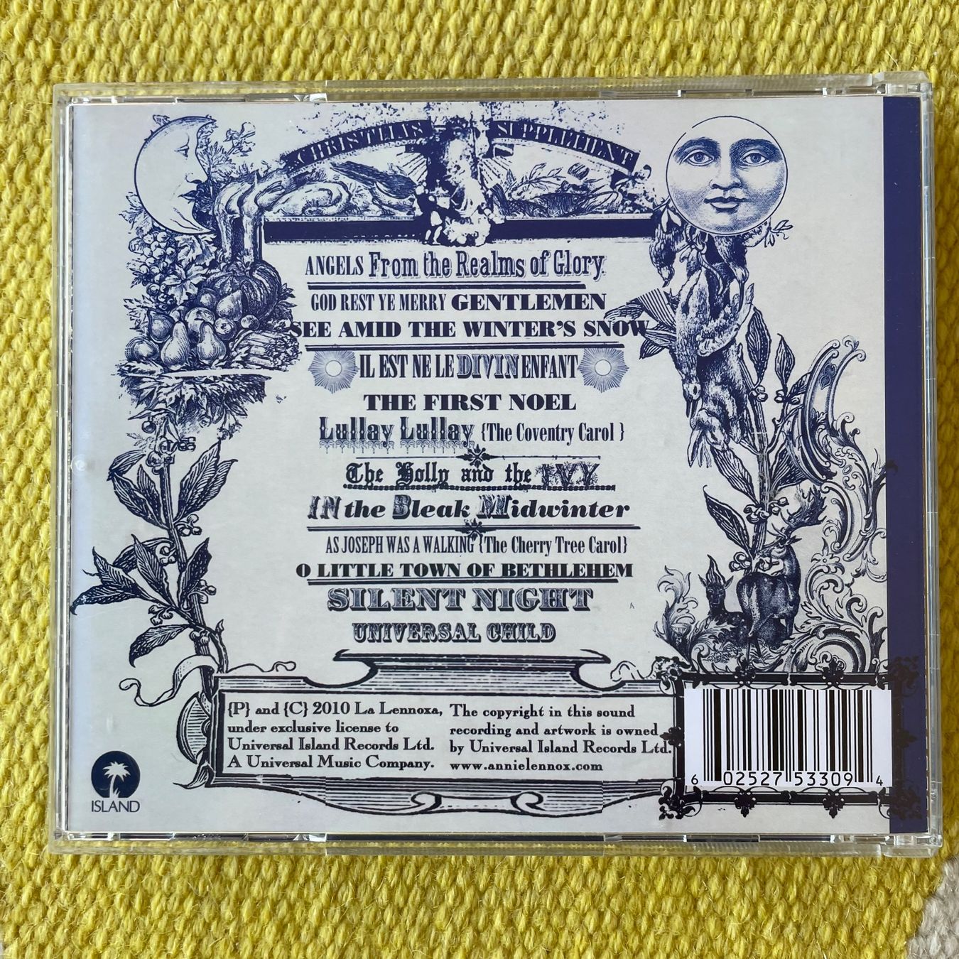 CDs: ANNIE LENNOX EURYTHMICS-A CHRISTMAS CORNUOOPIA – Gebraucht aus Rorschacherberg von CD-Roli 1