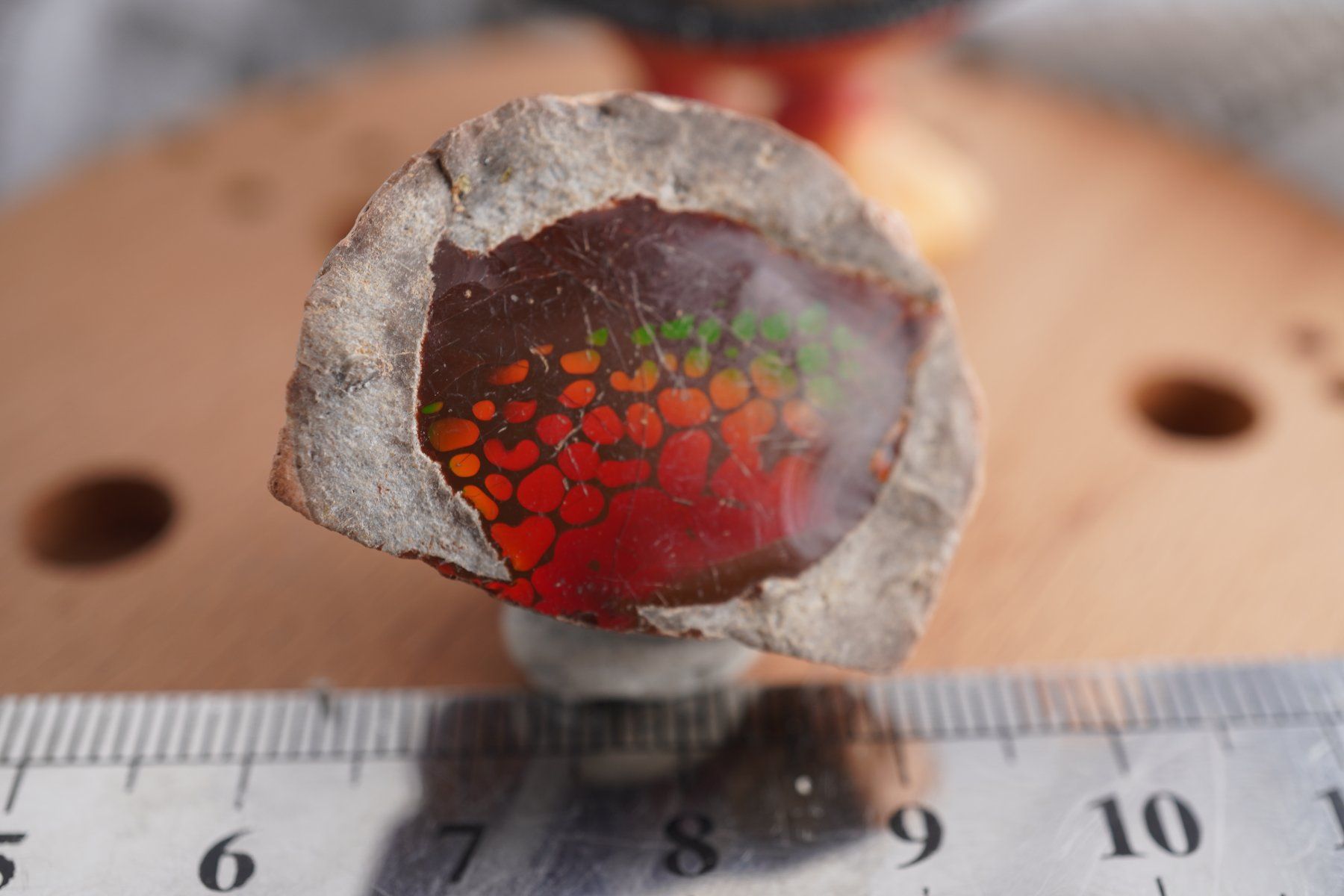 Pietre preziose: Chocolat Opal Nuss   62ct Einzelstück TOPSTONE – Nuovo e nell'imballaggio originale da Eschenbach SG venduto da topstone 2