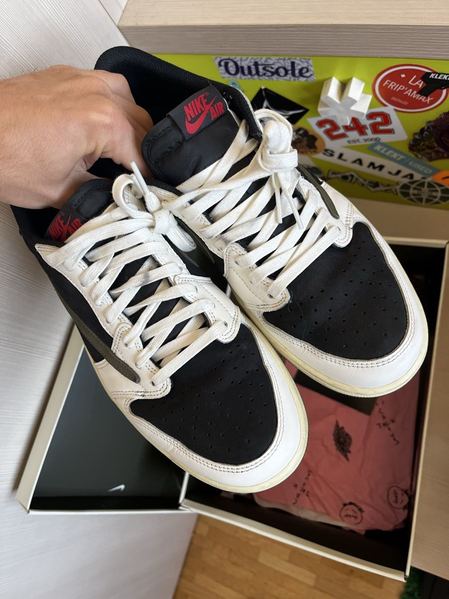 Jordan Herrenschuhe: Jordan 1 Travis Scotr Olive OG – Gebraucht aus Genève von 3M_JR 1