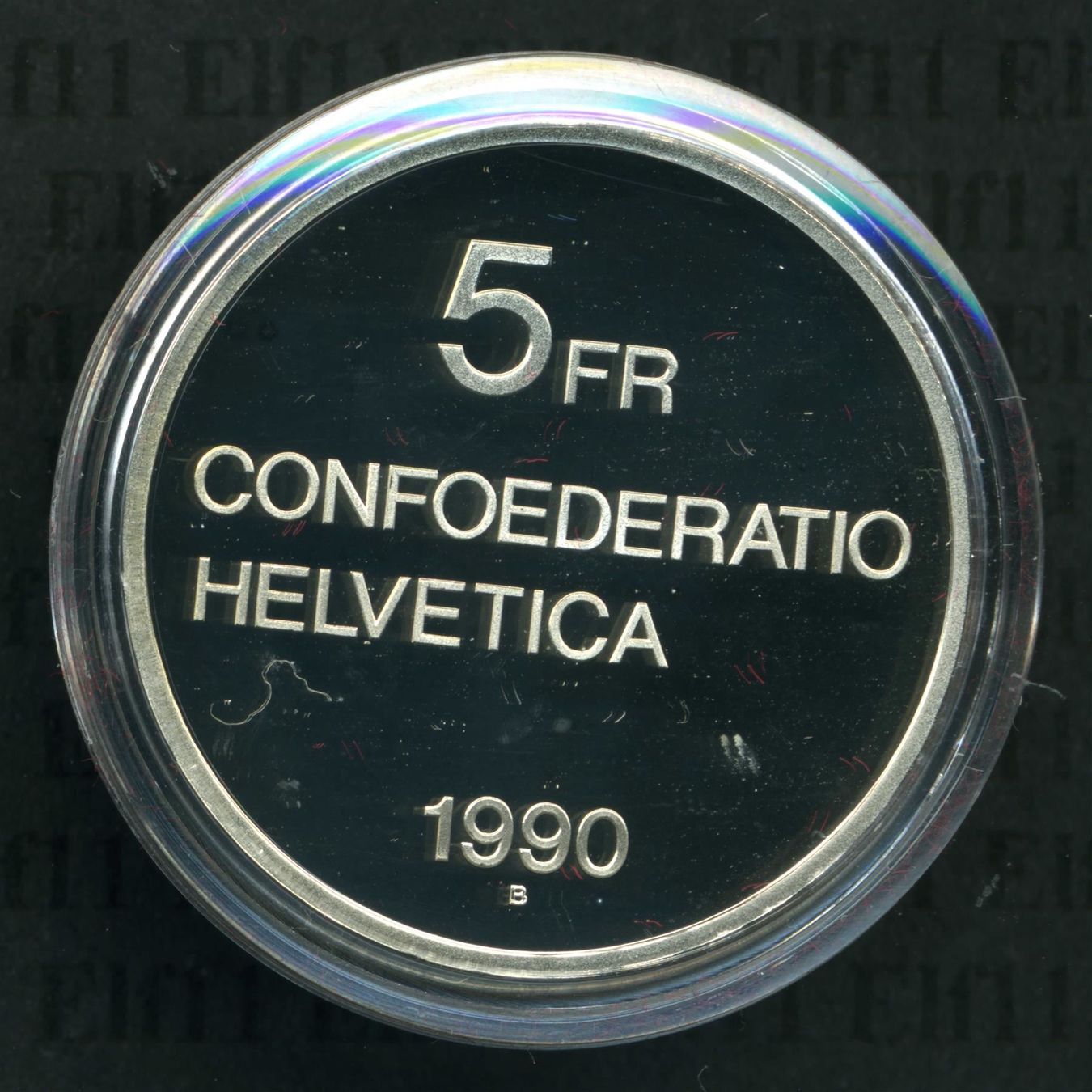 Tutti le monete: CHF___5.00 1990 Gottfried Keller PP 5 Franken – Nuovo (secondo la descrizione) da Widnau venduto da Elf11