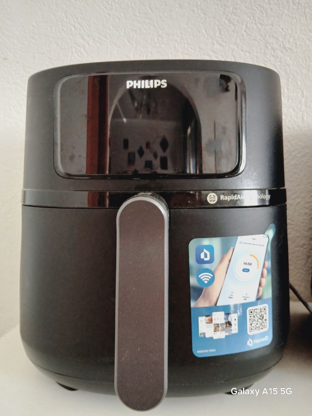 Philips Elettrodomestici da cucina: Friggitrice ad aria Philips Airfryer nera con Wi-Fi – Usato da Mendrisio venduto da babigoal