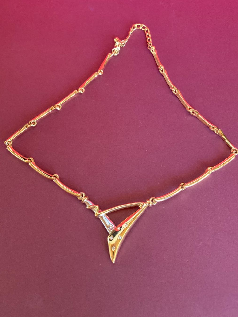 Catenine: Stylisch Vergoldet Kette m/w.G (50cm) – Usato da Laufen venduto da Trendmarket 6