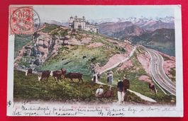 Rigi-Kulm und die Alpen 1902