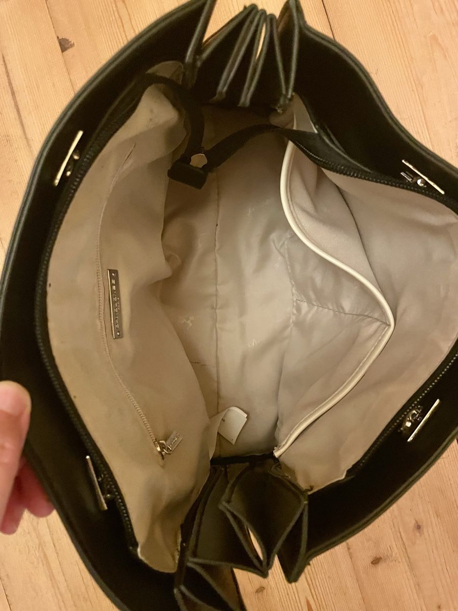 Maison Mollerus Taschen für Damen: Beuteltasche Maison Mollerus grau mit silber  – Gebraucht aus Mollis von cava10 4