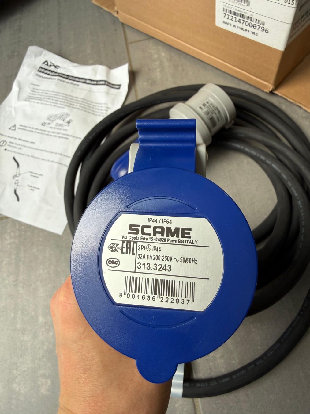 Apc Cavi: Verlängerungskabel  IP 44- IP 54 (APC) 600cm Neu – Nuovo (secondo la descrizione) da Winterthur venduto da tim_cl8x 3
