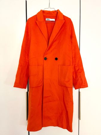 Zara Manteau Orange