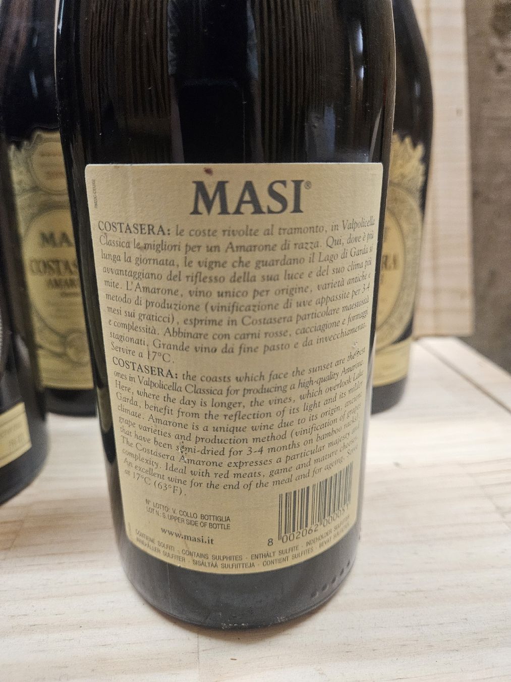 Amarone Vino: 6x Masi Costasera Amarone 2006 – Nuovo e nell'imballaggio originale da Zofingen venduto da WouterSamwel 3