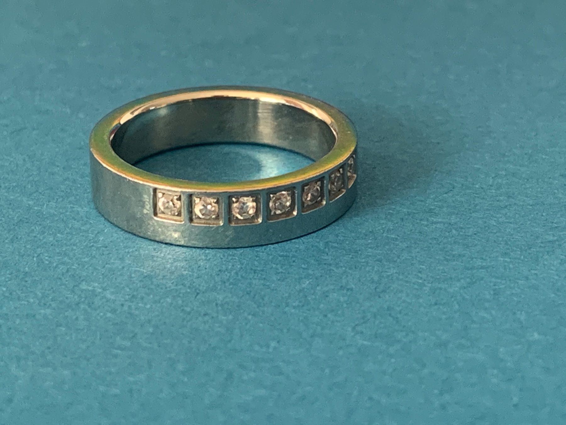 Anelli: Edelstahlring 7 Stones (57) – Usato da Dittingen venduto da Bijoubelle 5