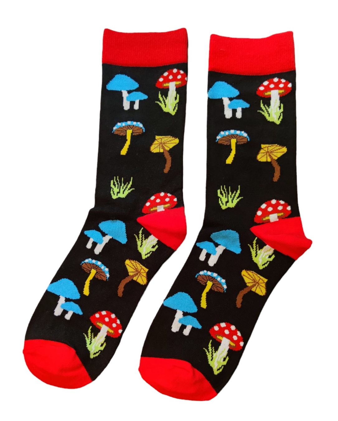 Calze: Socken Pilze / Mushrooms – Nuovo e nell'imballaggio originale da Zürich venduto da amysmith 1