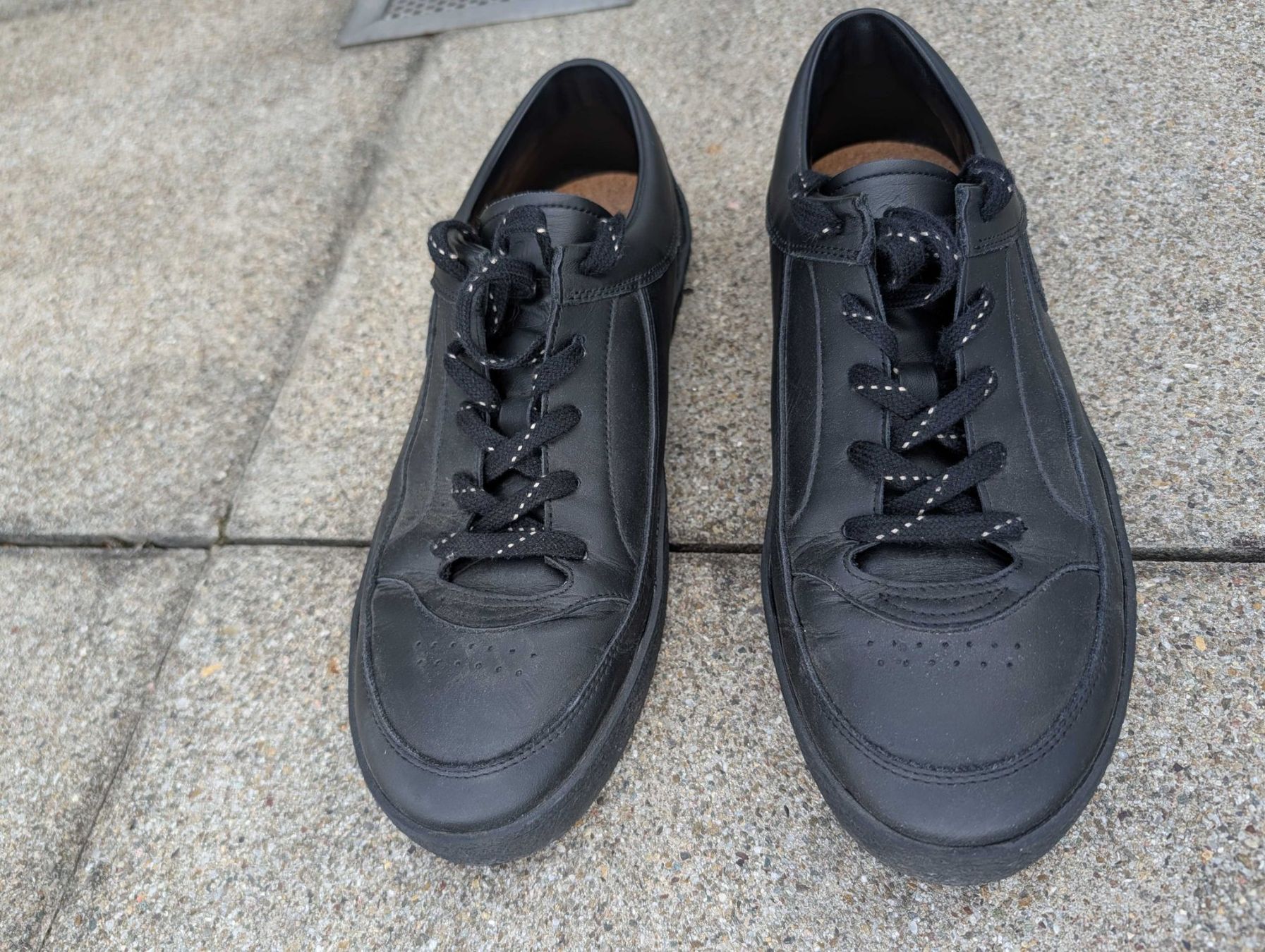 Scarpe da uomo: Oswen schwarzes Leder - Gr.45 – Usato da Zumikon venduto da dwl_j987 2
