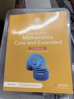 Cambridge IGCSE Mathematics Core and Extended Coursebook