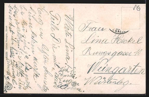 Cartes postales: AK Rorschach, Blick auf das Krankenhaus – D'occasion à Berlin par bartko-reher 1