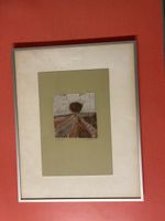 Bild Orig. Batik unleserlich sig.dat.90 gerahmt 41 x 51 cm.