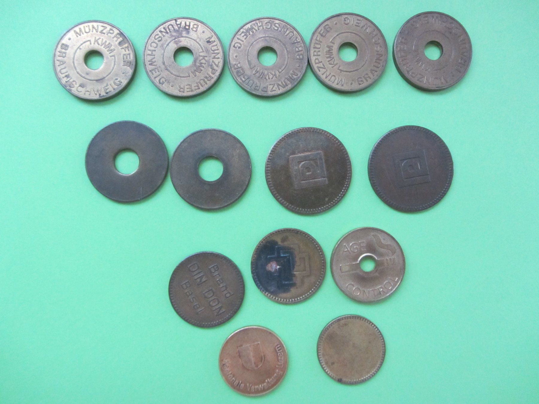 Medaglie: 14 Diverse Jeton – Usato da Malters venduto da Hausi88 3