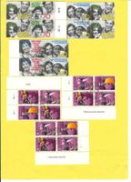 2x4er BlockSerien Briefmarke/Post+SUVA SonderausgabenErsttag