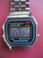 Digitale Vintage Uhr