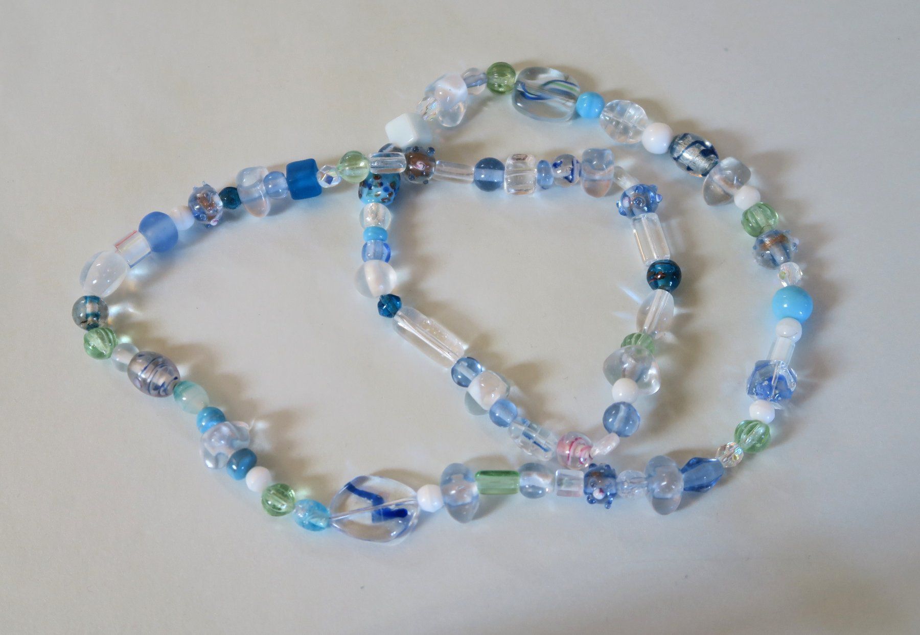 Catenine: Kette aus Glasperlen – Usato da Brittnau venduto da marlenestone 3