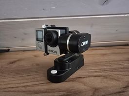 camera gopro hero 4 édition Siler avec stabilisateur Feiyu 