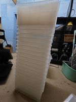 18x Rothoboxen 40x33.5x17 18l mit Deckel