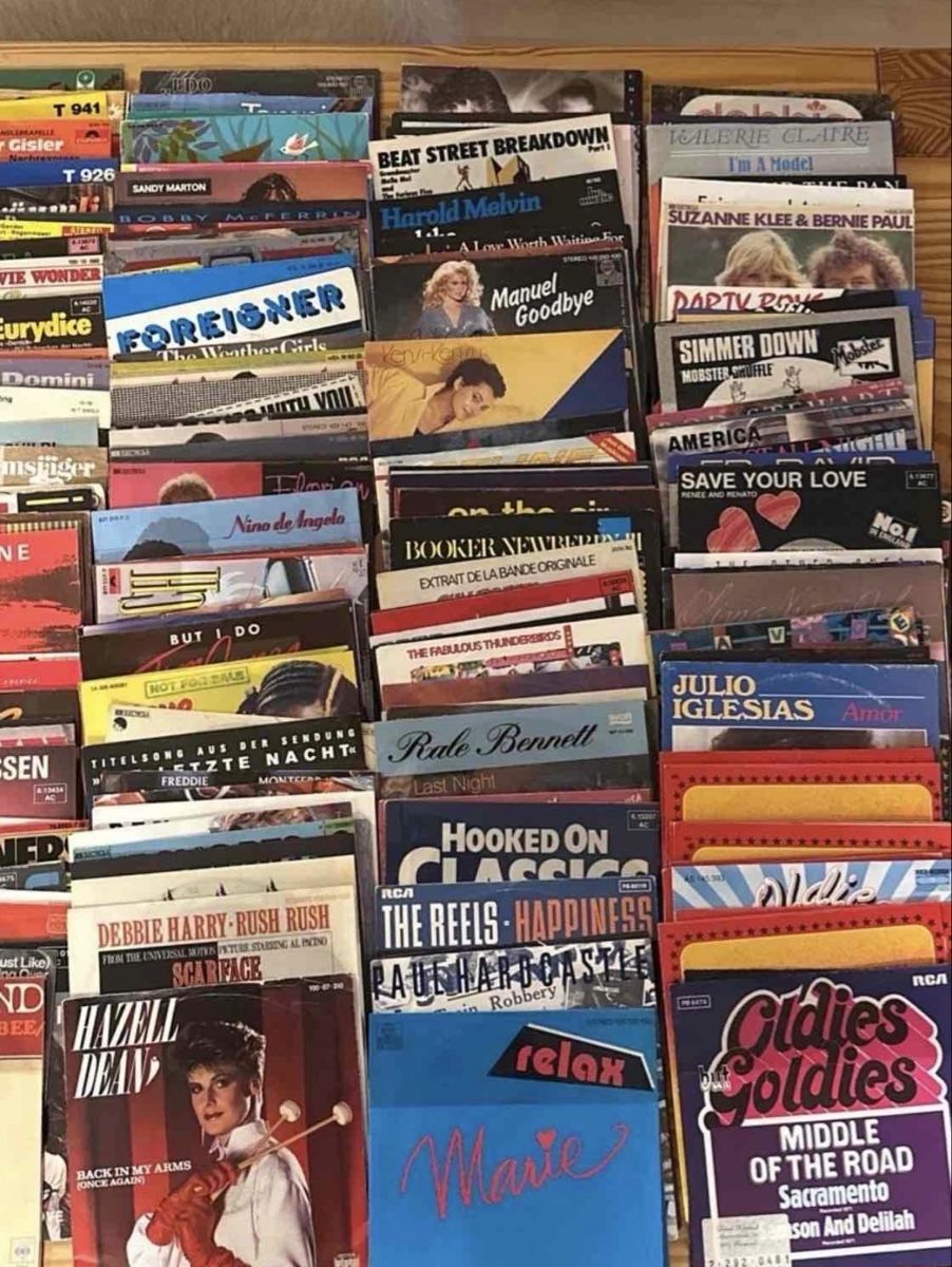 Dischi in vinile: Schallplattensammlung - Singles Ca. 400 Stück – Usato da Horw venduto da yvesmarc 1
