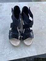Damensandalen Bugatti Grösse 39 Keilabsatz