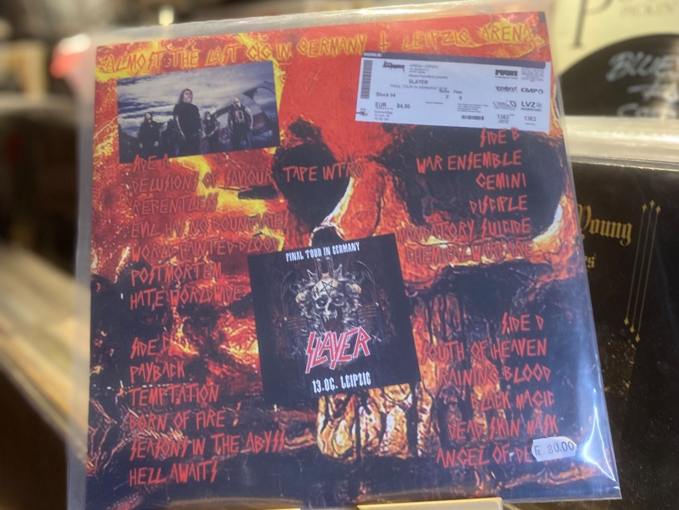 Dischi in vinile: SLAYER – LIVE LEIPZIG....2022...MINT...LIMITED – Usato da Gals venduto da Diskopatshop 5