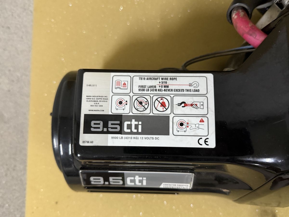 Sonstiges zum Lager & Transport: Seilwinde - verricello Warn 9.5 Cti  – Gebraucht aus Carabbia von DENNY86 2