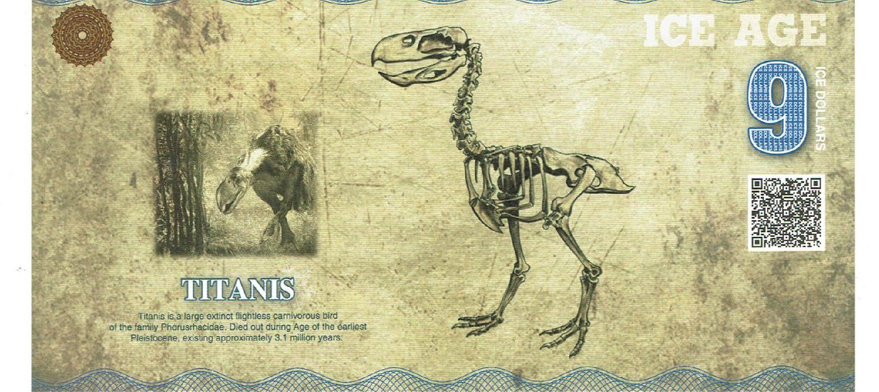 Banconote: Ice Age 9 Ice Dollars 2015 UNZ Fantasy – Nuovo (secondo la descrizione) da Steffisburg venduto da ber_8htf 1