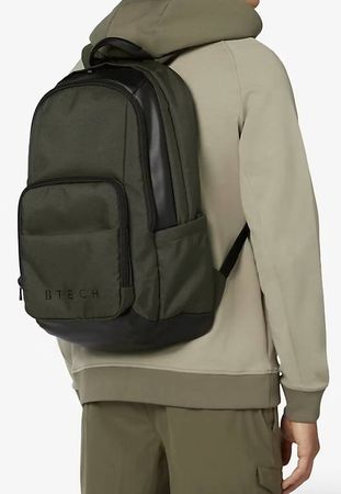 Rucksack B Tech von Boggi Milano in dunkelgrün