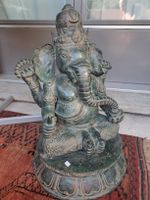 Coole Dekofigur: Indischer Gott Ganesha, Vintage Statue!