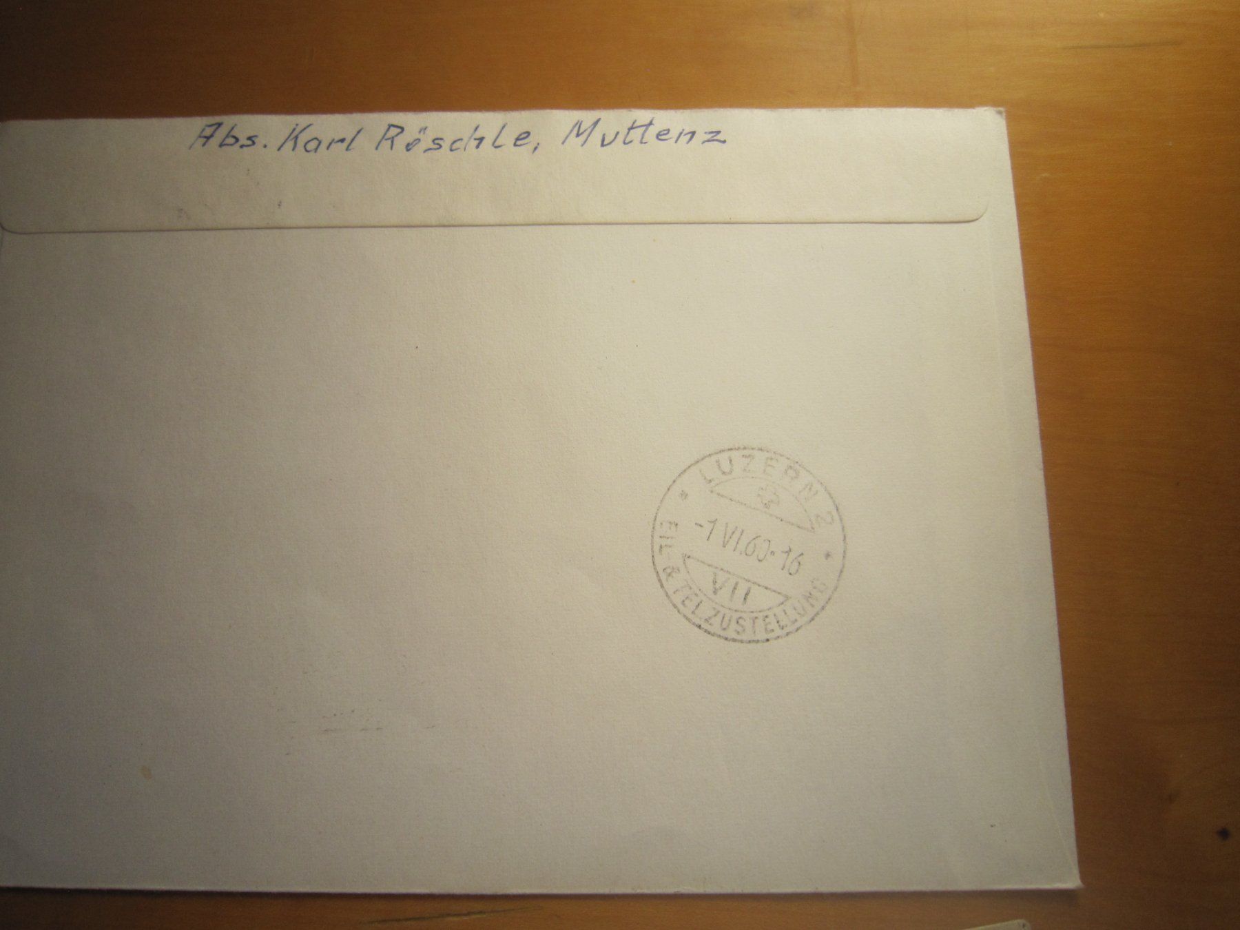 Tutti i francobolli: PP 1960 FDC Serien 1 x mit AK Stempel – Usato da Gordola venduto da Polentaefung 5
