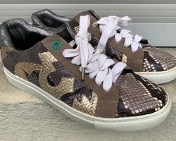 Superbes baskets basse ZADIG & VOLTAIRE 100%cuir n.38