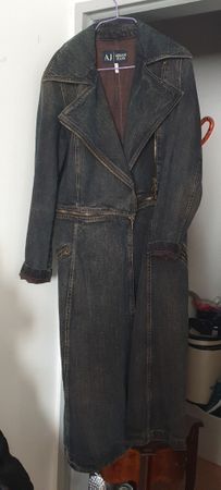 Armani Jeans Jeansmantel Gr. 38