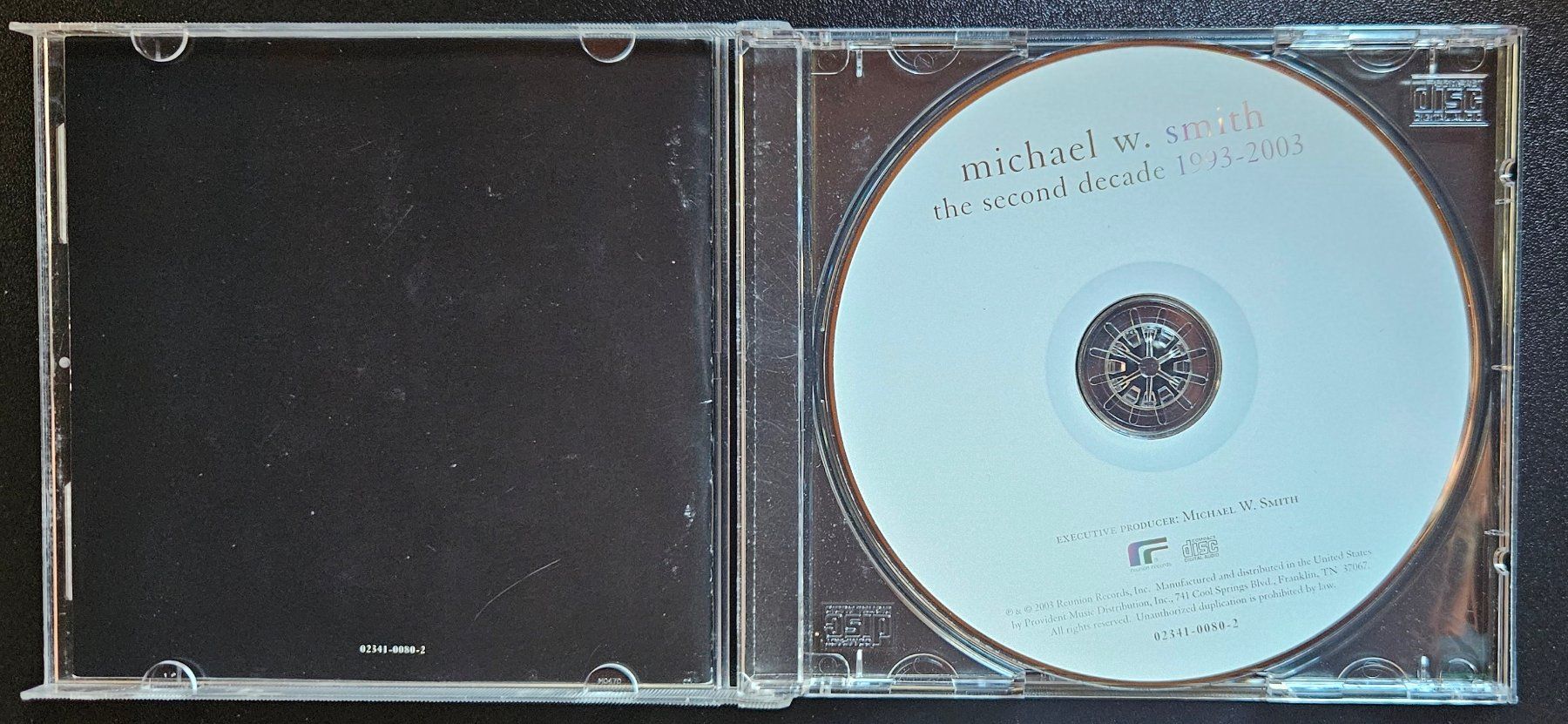 CDs: Michael W. Smith The Second Decade CD 1993-2003 – Gebraucht aus Brittnau von leroyjethro 1