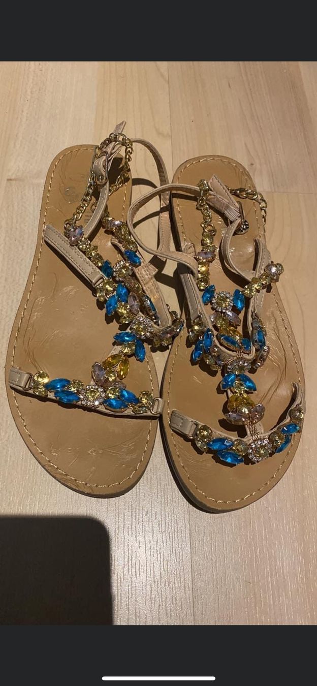 Scarpe da donna: Sandalen Gr.38 – Nuovo (secondo la descrizione) da niederhasli venduto da Italiana07