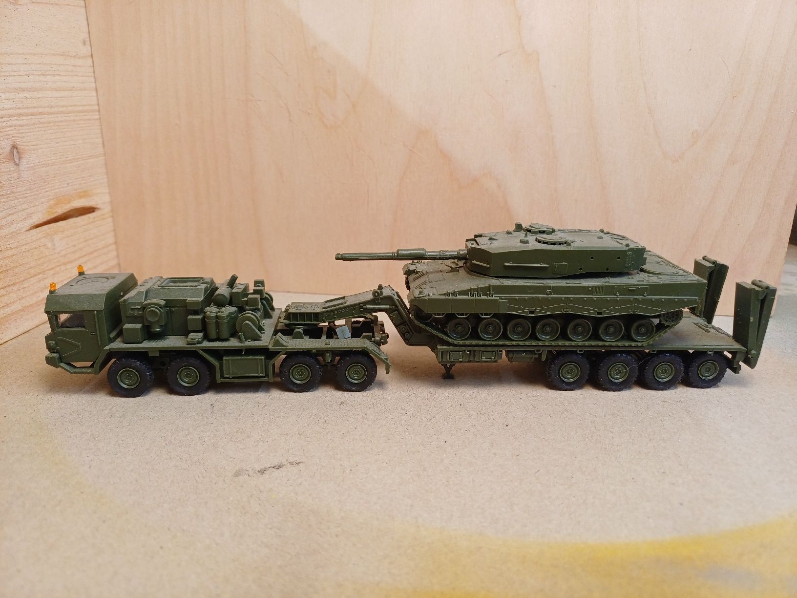 Roco Modellbausätze & Standmodelle: Roco Faun schwerttransport – Gebraucht aus Seon von man78