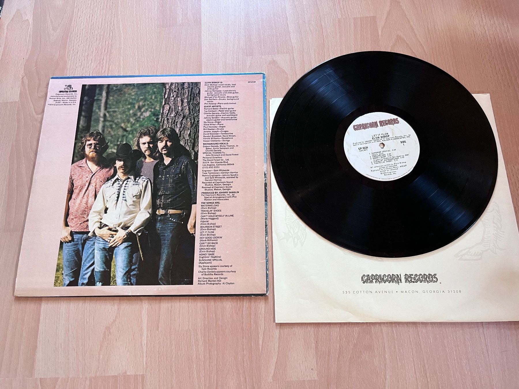 Vinyles: Elvin Bishop - Let it flow – D'occasion à Giebenach par Wurlitzer70 1