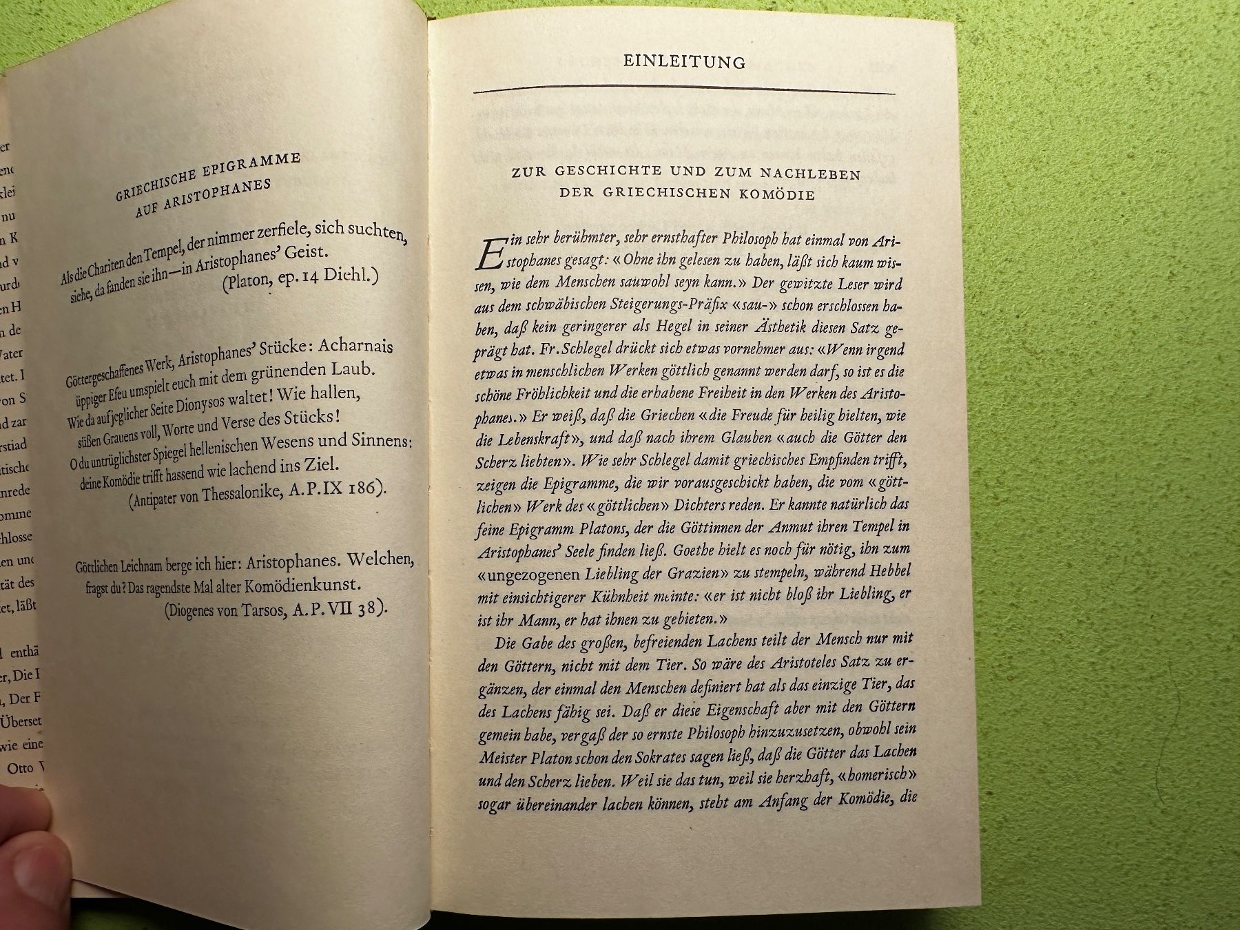 Libri: Aristophanes: Komödien I – Usato da Zürich venduto da allp 3