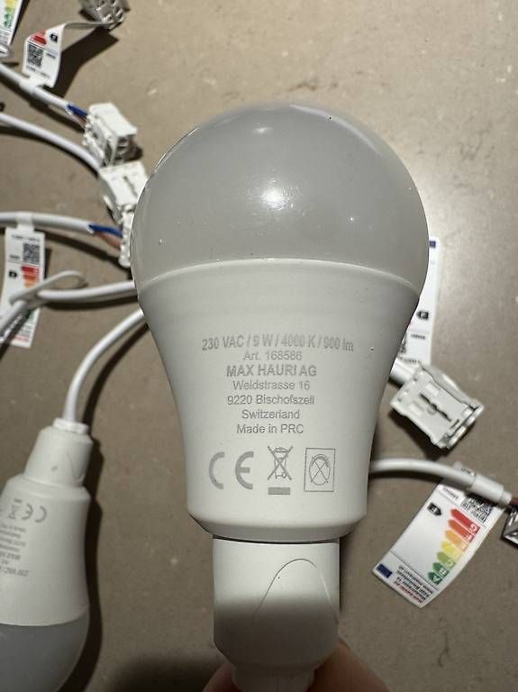 Lampade: Baustellenlampe LED Max Hauri – Usato da Liestal venduto da suseswunderbar 1