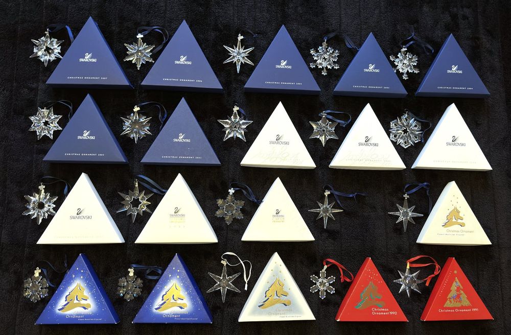 Swarovski Sammlung Weihnachtssterne Kugeln Engel (Gebraucht) in Arth fr  CHF 20000  nur Abholung auf Ricardo kaufen