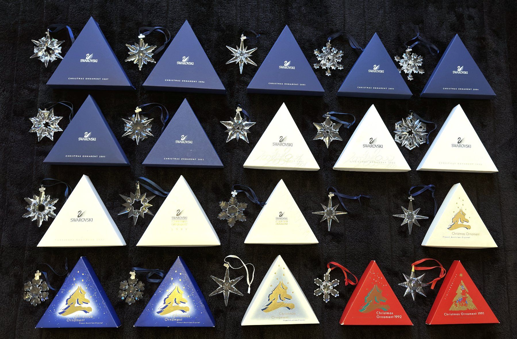 Swarovski Sammlung Weihnachtssterne Kugeln Engel (Gebraucht) in Arth fr  CHF 20000  nur Abholung auf Ricardo kaufen
