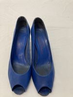 Charles Jourdan Paris Pumps, Vintage, Grösse 38, Blau! (50)