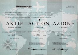 Swissair Schweiz. Luftverkehr-AG, Zürich - 1967 (7.Em.)