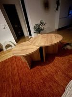 Tables basses en bois gigogne