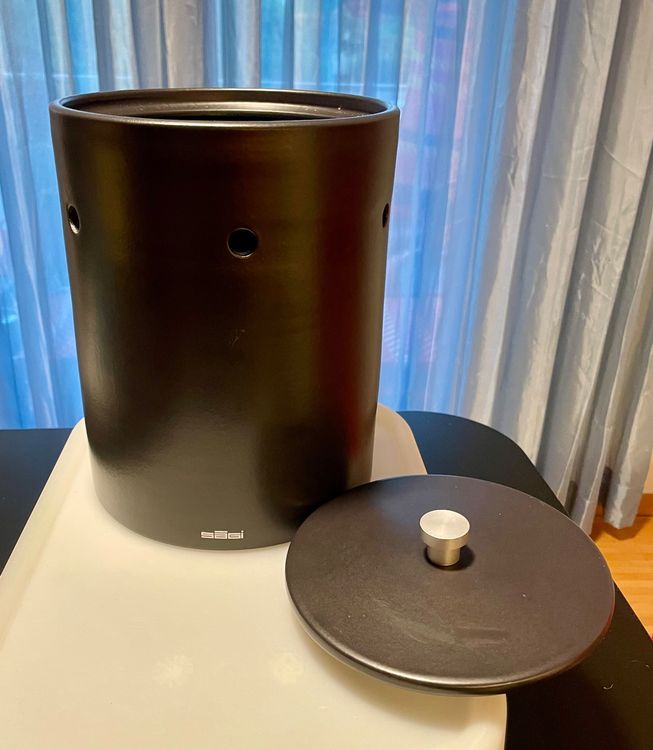 Schwarzer Kartoffeltopf aus Keramik von “Sägi” Neu! | Kaufen auf Ricardo