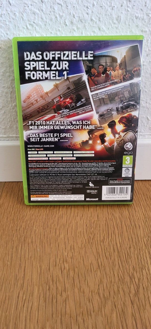 Microsoft Giochi: Xbox 360 - F1 2010 – Usato da Münsingen venduto da DigitaleSpielecke 1