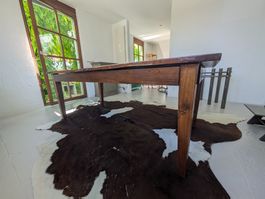 Auszugs Esstisch Biedermeier Stil Massivholz