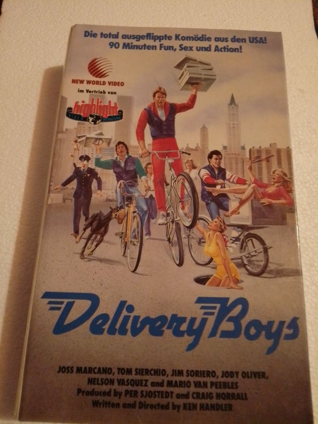 Toutes les VHS: Delivery Boys Highlight Video 6636 VHS – D'occasion à Remetschwil par Privatflohmi