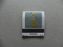 Militär Armee Uniform Abzeichen Zündholz Bier Gradabzeichen