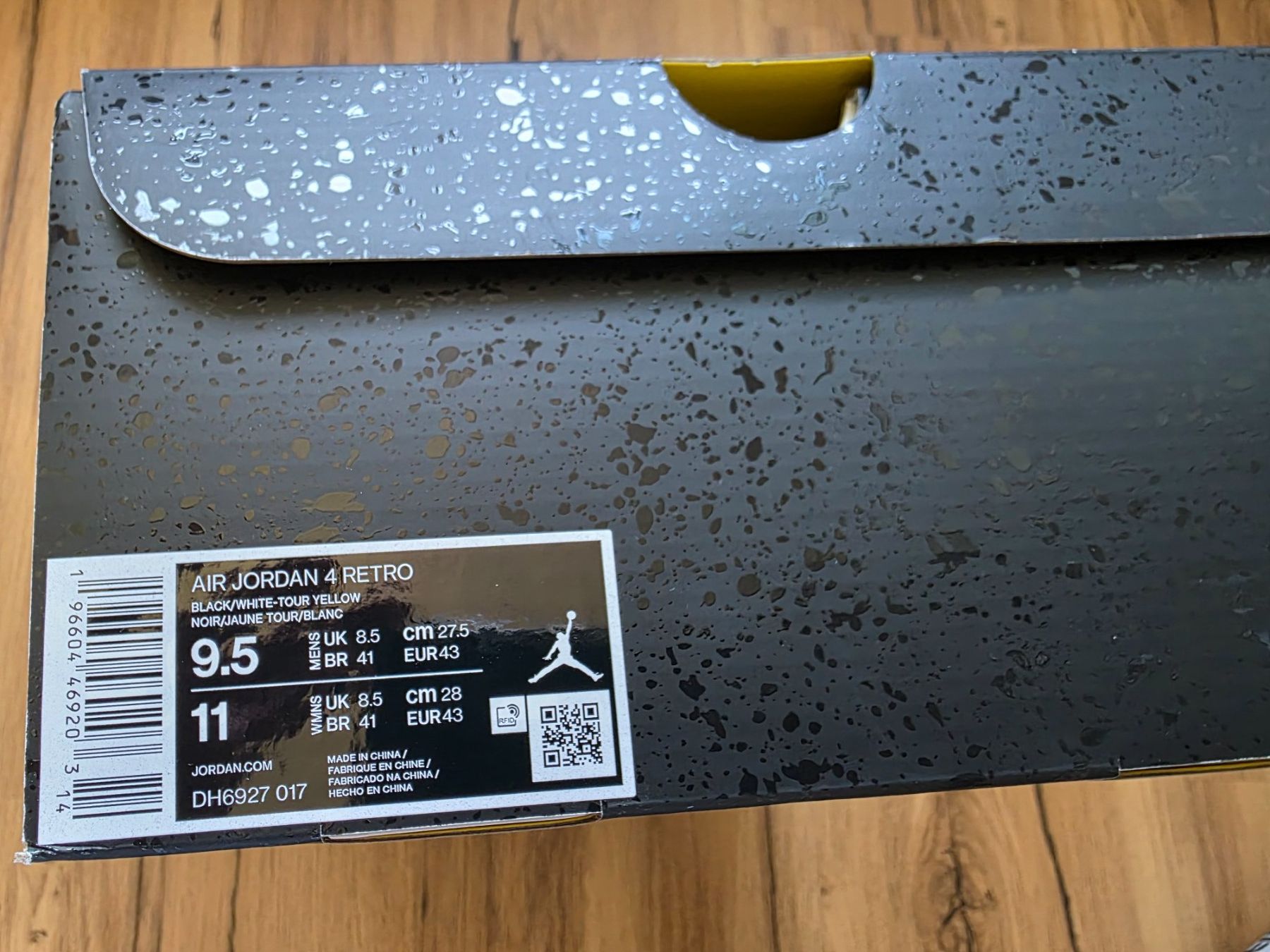 Jordan Herrenschuhe: JORDAN 4 Yellow Thunder Grösse 43 – Neu und originalverpackt aus Oberbüren von UC1987 2